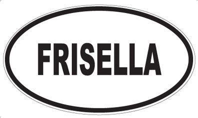 FRISELLA - Oval Magnet