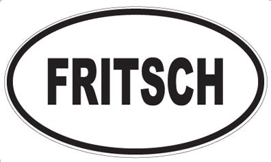 FRITSCH - Oval Magnet