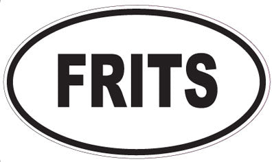 FRITS - Oval Magnet