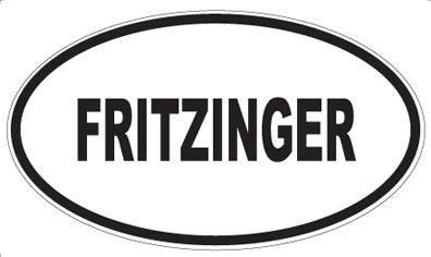 FRITZINGER - Oval Magnet