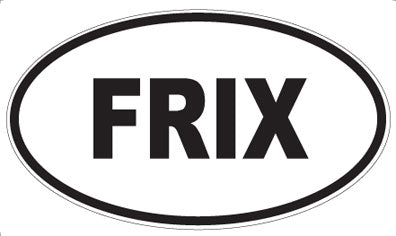 FRIX - Oval Magnet