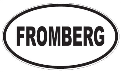 FROMBERG - Oval Magnet