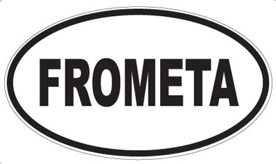 FROMETA - Oval Sticker