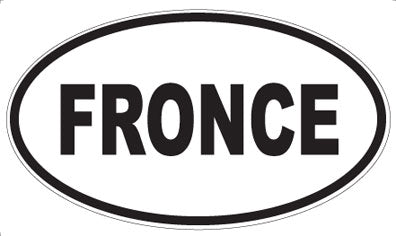 FRONCE - Oval Magnet
