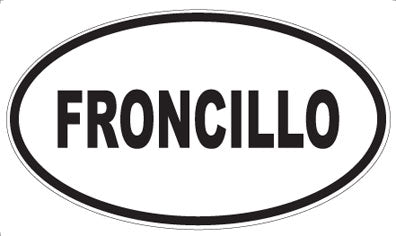 FRONCILLO - Oval Magnet
