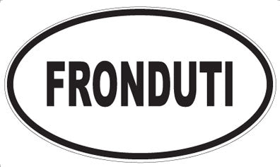 FRONDUTI - Oval Magnet
