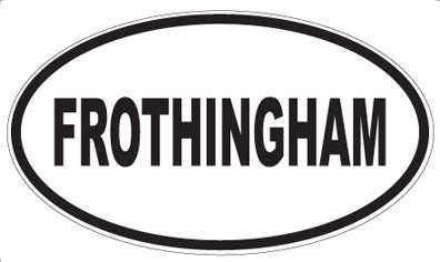 FROTHINGHAM - Oval Sticker