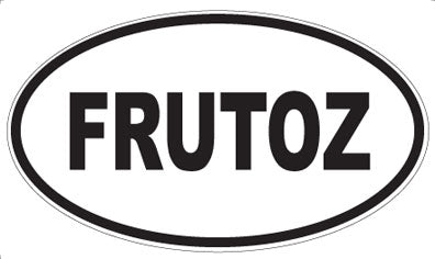 FRUTOZ - Oval Sticker