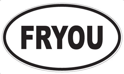 FRYOU - Oval Magnet