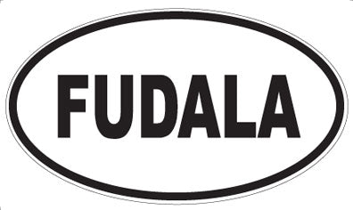 FUDALA - Oval Magnet
