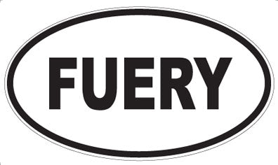 FUERY - Oval Magnet