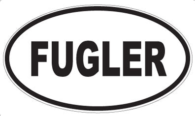 FUGLER - Oval Magnet