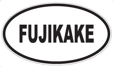 FUJIKAKE - Oval Sticker