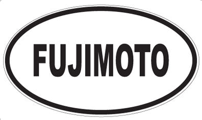 FUJIMOTO - Oval Magnet