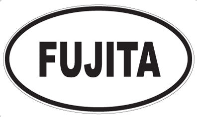 FUJITA - Oval Magnet