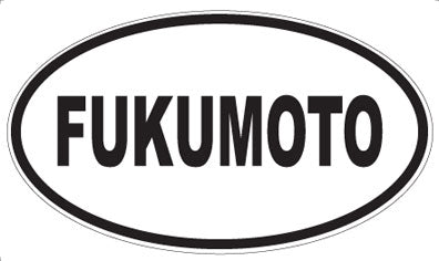 FUKUMOTO - Oval Magnet