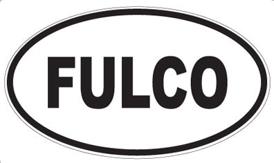 FULCO - Oval Sticker