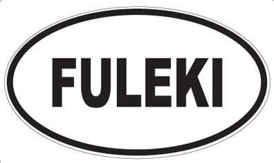 FULEKI - Oval Magnet