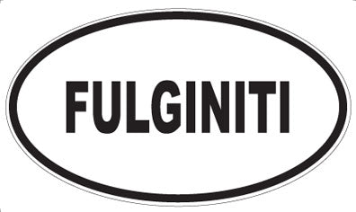FULGINITI - Oval Magnet