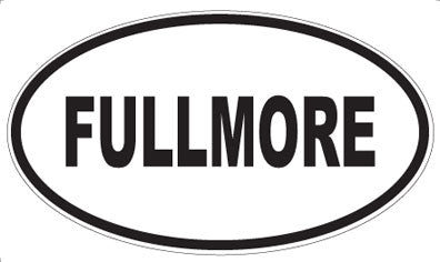FULLMORE - Oval Magnet
