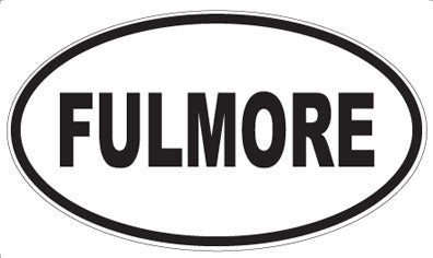 FULMORE - Oval Magnet