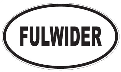 FULWIDER - Oval Magnet