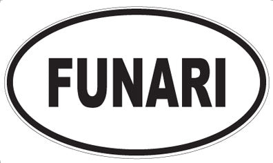FUNARI - Oval Magnet