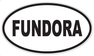 FUNDORA - Oval Magnet