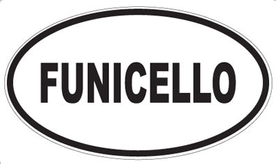 FUNICELLO - Oval Magnet