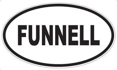 FUNNELL - Oval Magnet