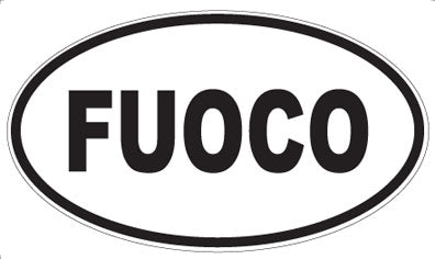 FUOCO - Oval Magnet