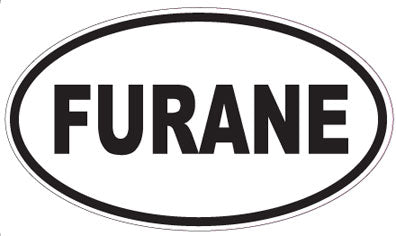 FURANE - Oval Sticker