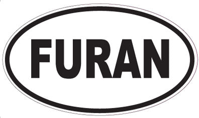 FURAN - Oval Magnet