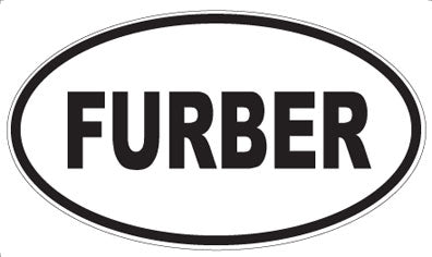 FURBER - Oval Magnet