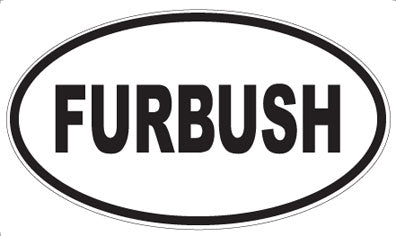 FURBUSH - Oval Magnet