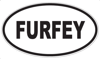 FURFEY - Oval Magnet