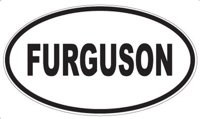 FURGUSON - Oval Sticker