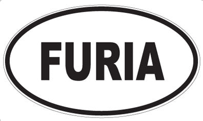 FURIA - Oval Magnet