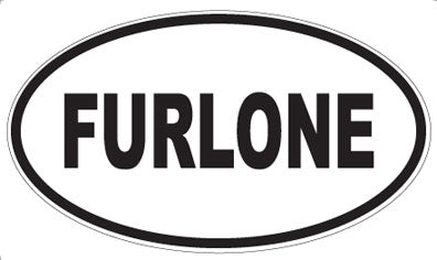 FURLONE - Oval Sticker