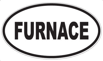 FURNACE - Oval Magnet