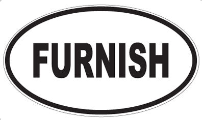 FURNISH - Oval Magnet