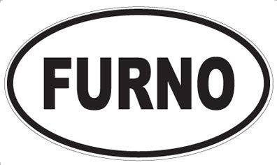 FURNO - Oval Sticker