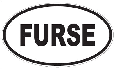 FURSE - Oval Sticker