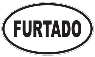 FURTADO - Oval Magnet