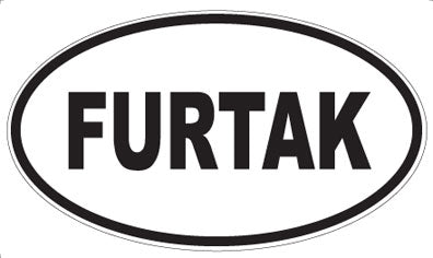 FURTAK - Oval Sticker