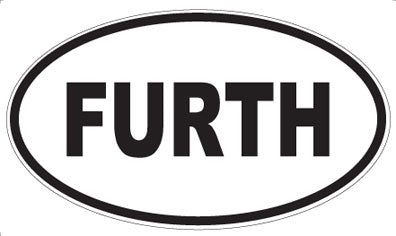 FURTH - Oval Magnet