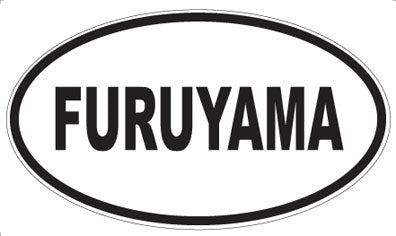 FURUYAMA - Oval Sticker
