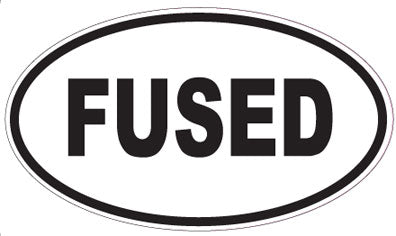 FUSED - Oval Magnet