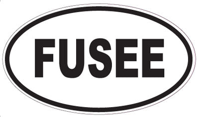 FUSEE - Oval Magnet