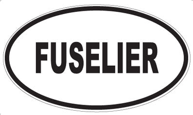 FUSELIER - Oval Magnet